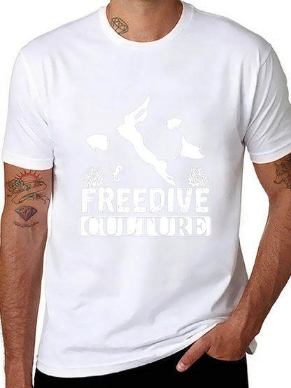 Freedive Culture Black T-Shirt