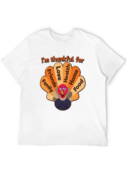 Im Thankful For Turkey Graphic Tee
