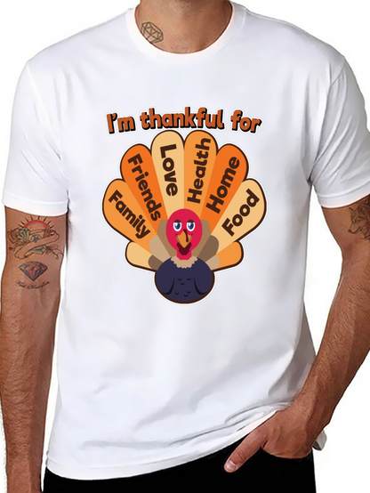 Im Thankful For Turkey Graphic Tee