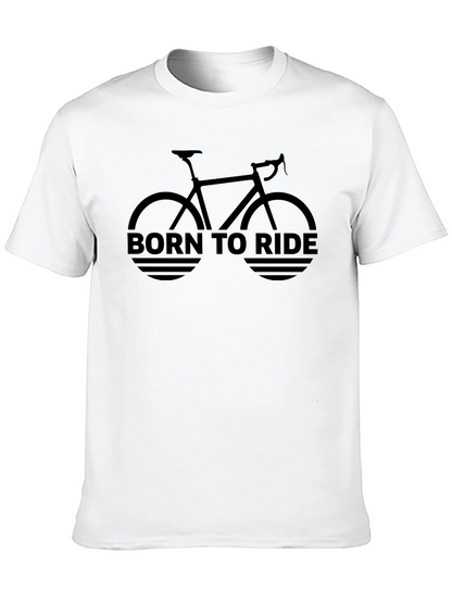 Born to Ride Bicycle Graphic T-Shirt