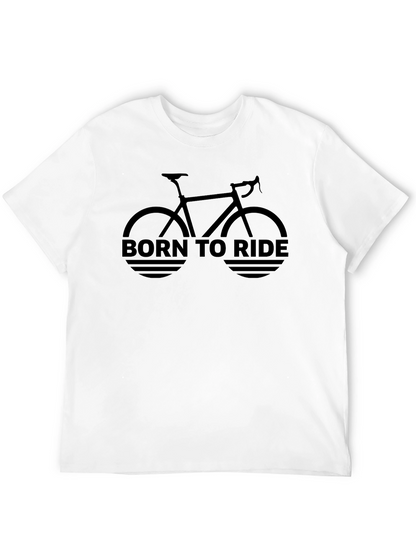 Born to Ride Bicycle Graphic T-Shirt