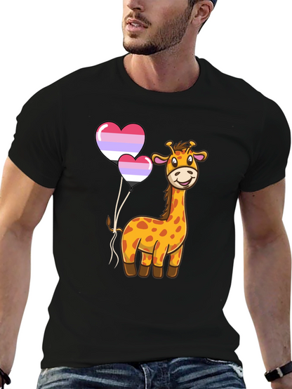 Giraffe Omni Pride T-Shirt - Love Wins