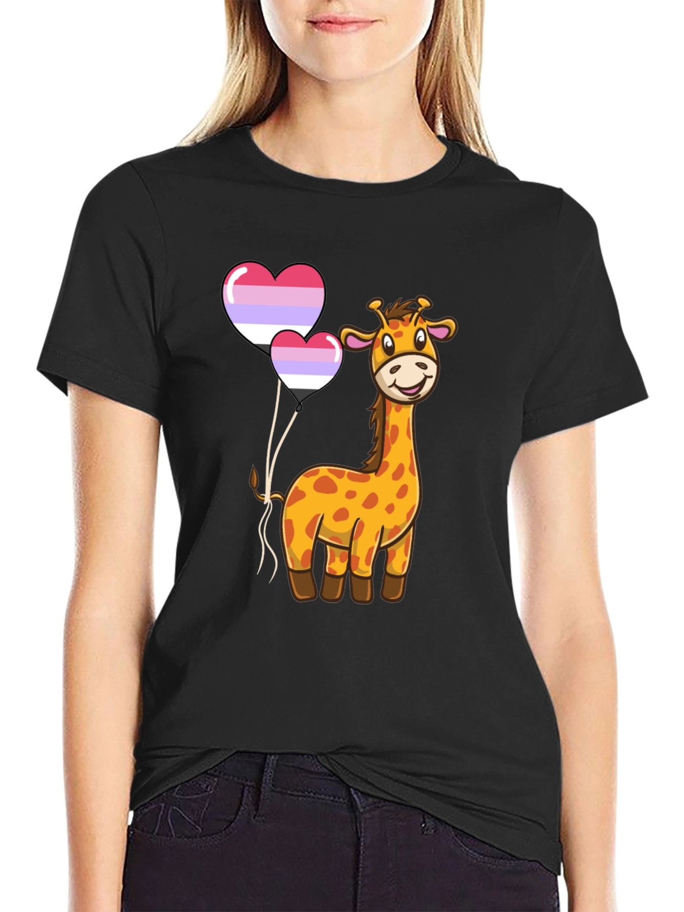 Giraffe Omni Pride T-Shirt - Love Wins