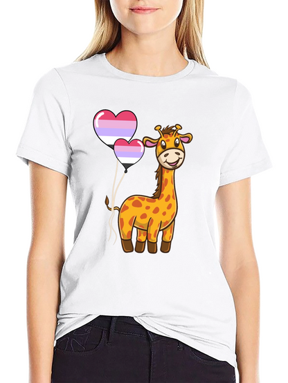 Giraffe Omni Pride T-Shirt - Love Wins