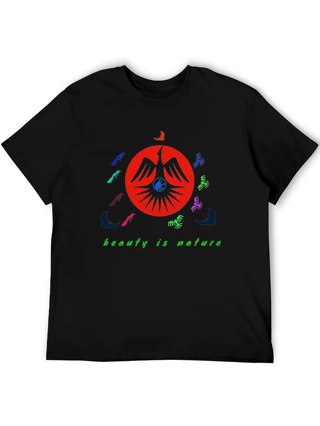 Nature Inspired Graphic Tee - Beauty Is Nature