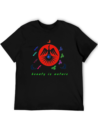 Nature Inspired Graphic Tee - Beauty Is Nature