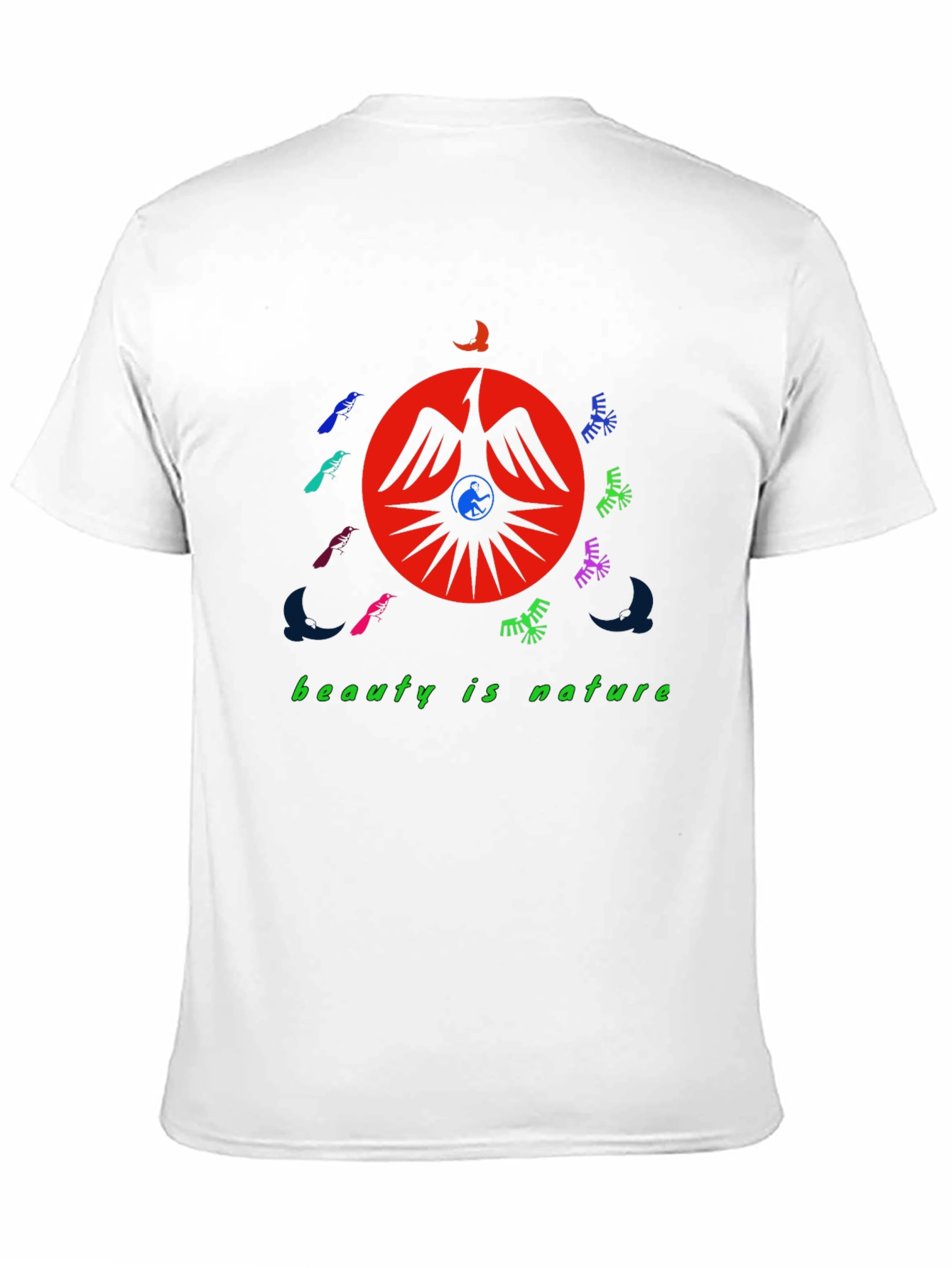 Nature Inspired Graphic Tee - Beauty Is Nature
