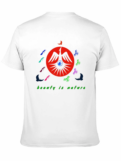 Nature Inspired Graphic Tee - Beauty Is Nature