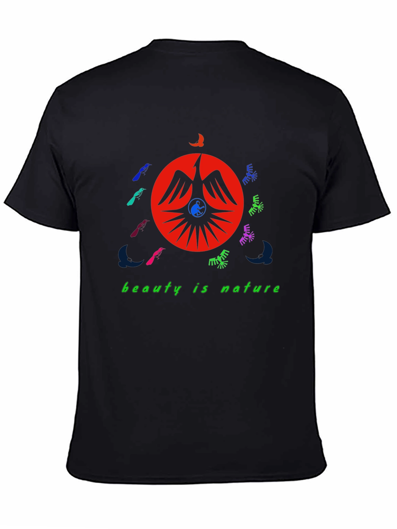 Nature Inspired Graphic Tee - Beauty Is Nature