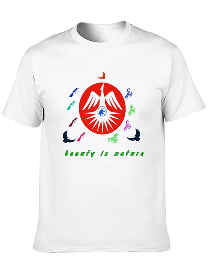 Nature Inspired Graphic Tee - Beauty Is Nature
