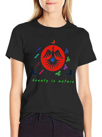 Nature Inspired Graphic Tee - Beauty Is Nature