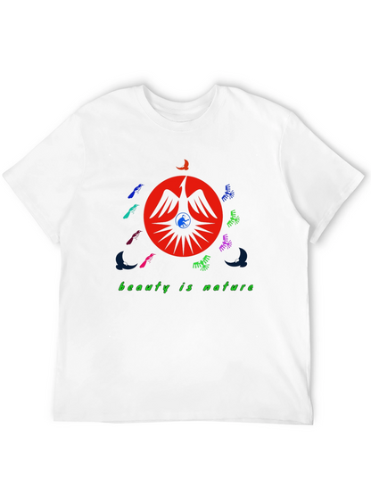 Nature Inspired Graphic Tee - Beauty Is Nature