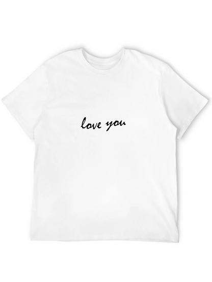 Love You Black T-Shirt