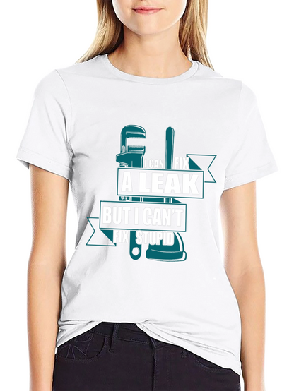 I Can Fix A Leak Funny Plumber T-Shirt
