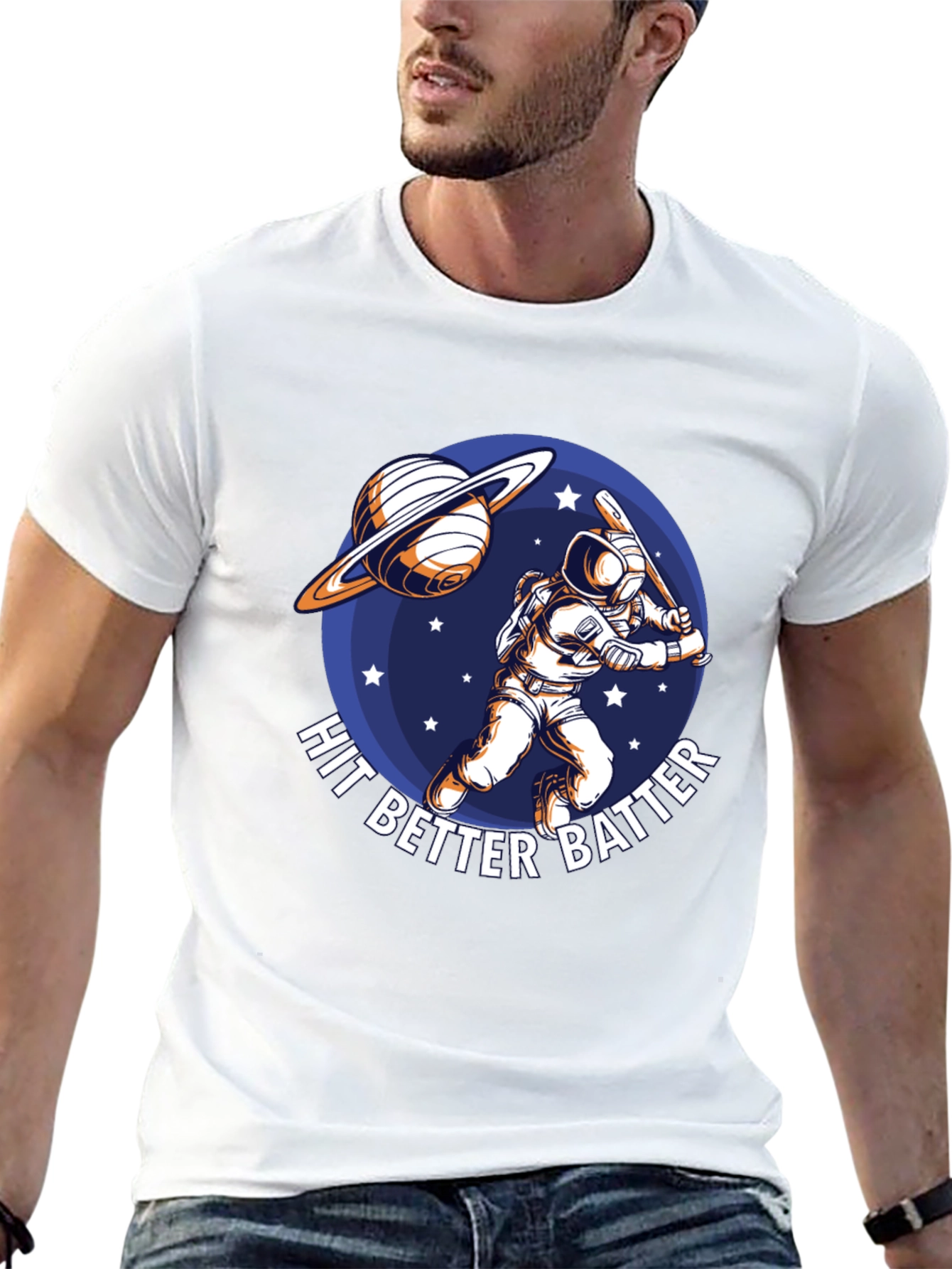 Hit Better Batter Graphic T-Shirt