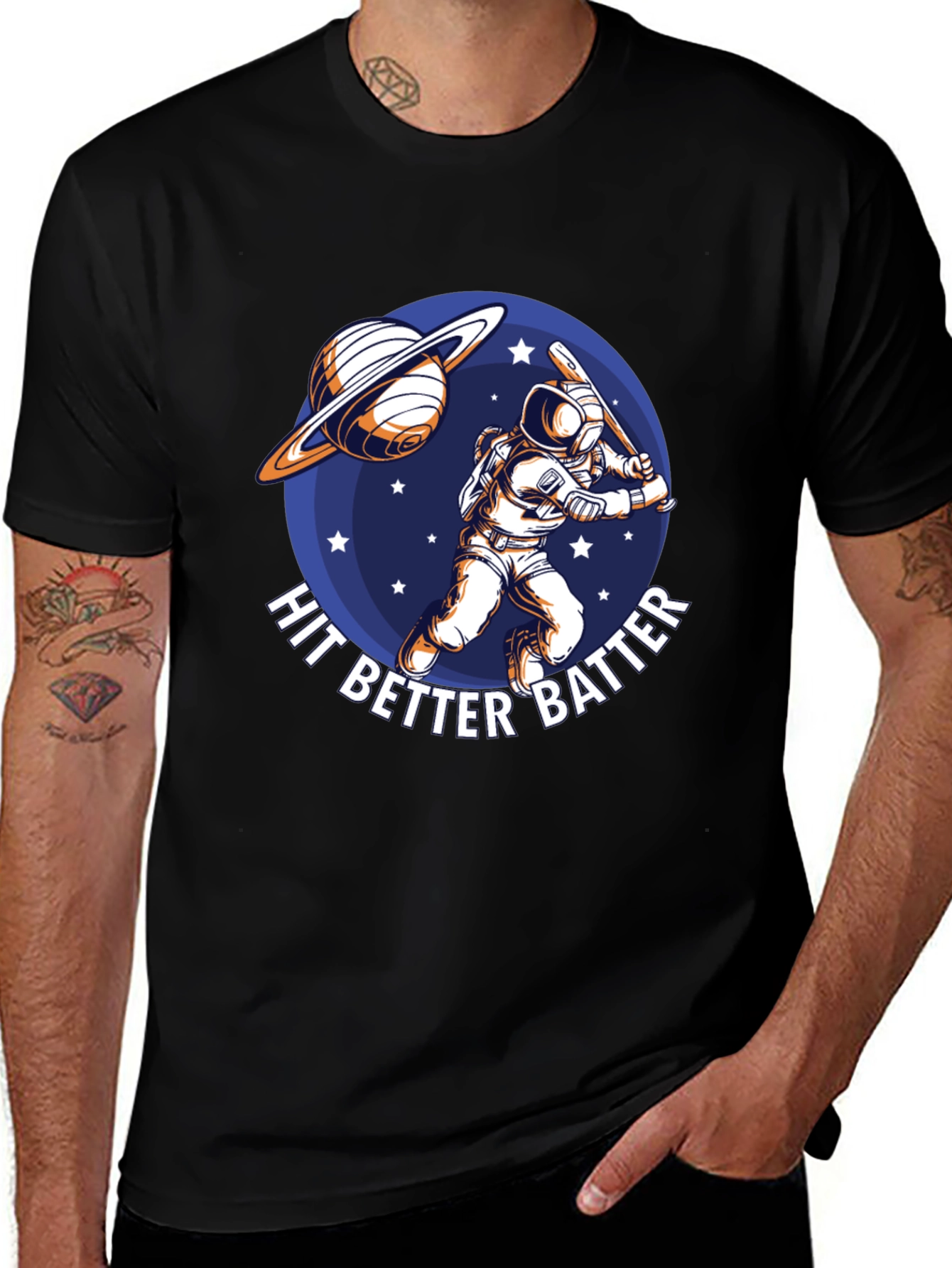Hit Better Batter Graphic T-Shirt
