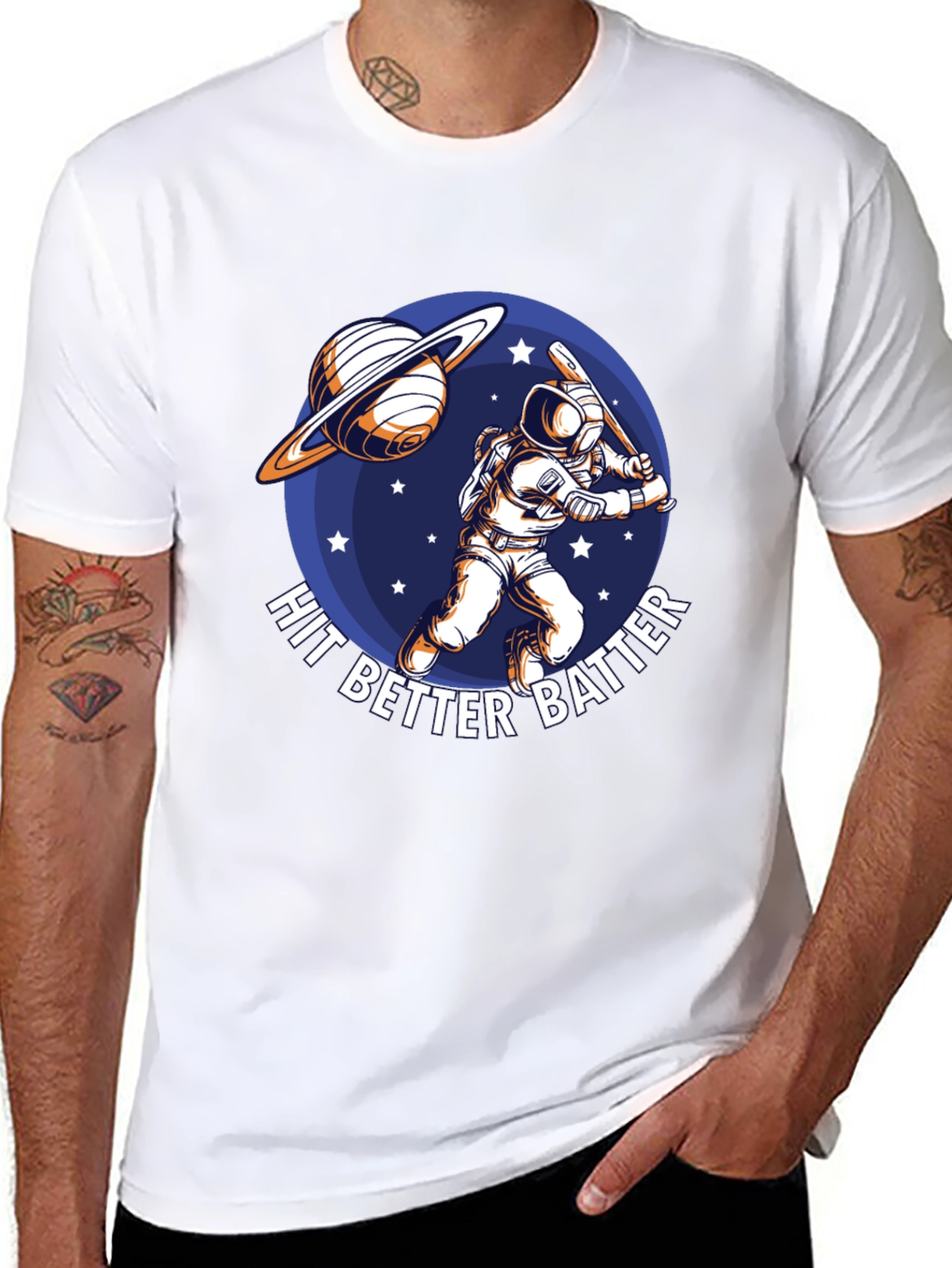 Hit Better Batter Graphic T-Shirt