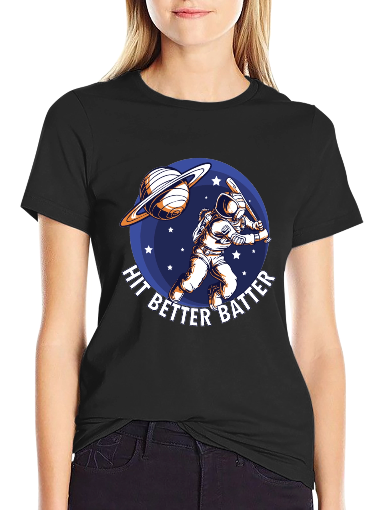 Hit Better Batter Graphic T-Shirt