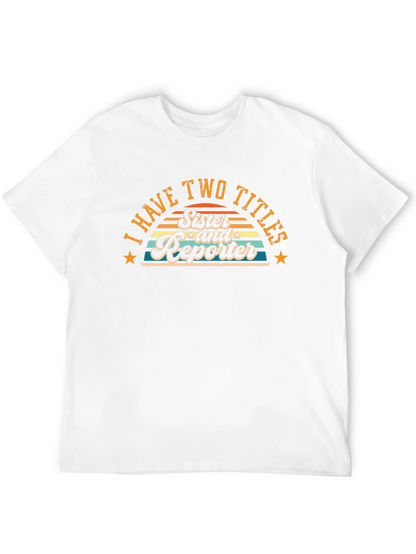 Sister & Reporter Retro T-Shirt