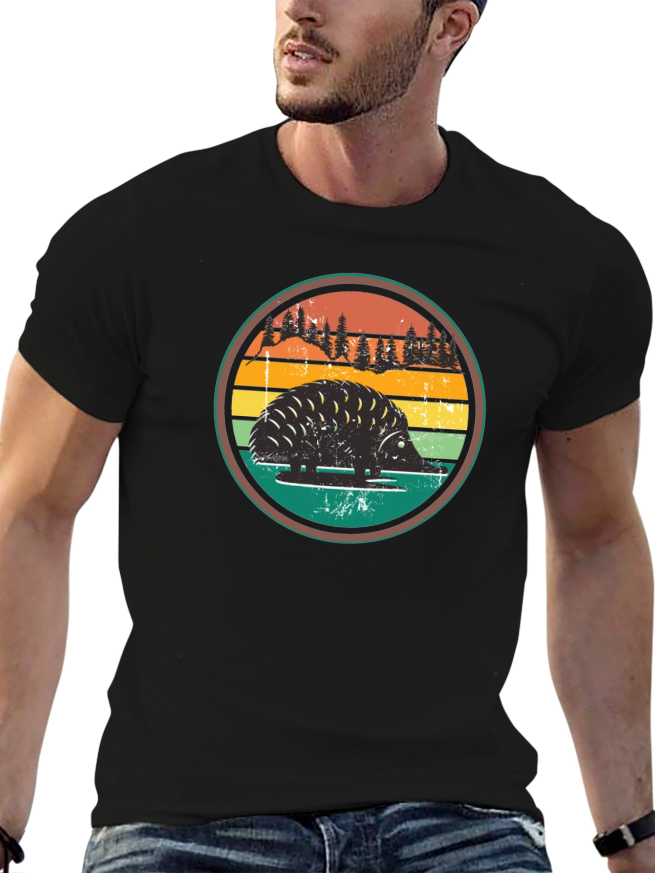 Retro Hedgehog T-Shirt