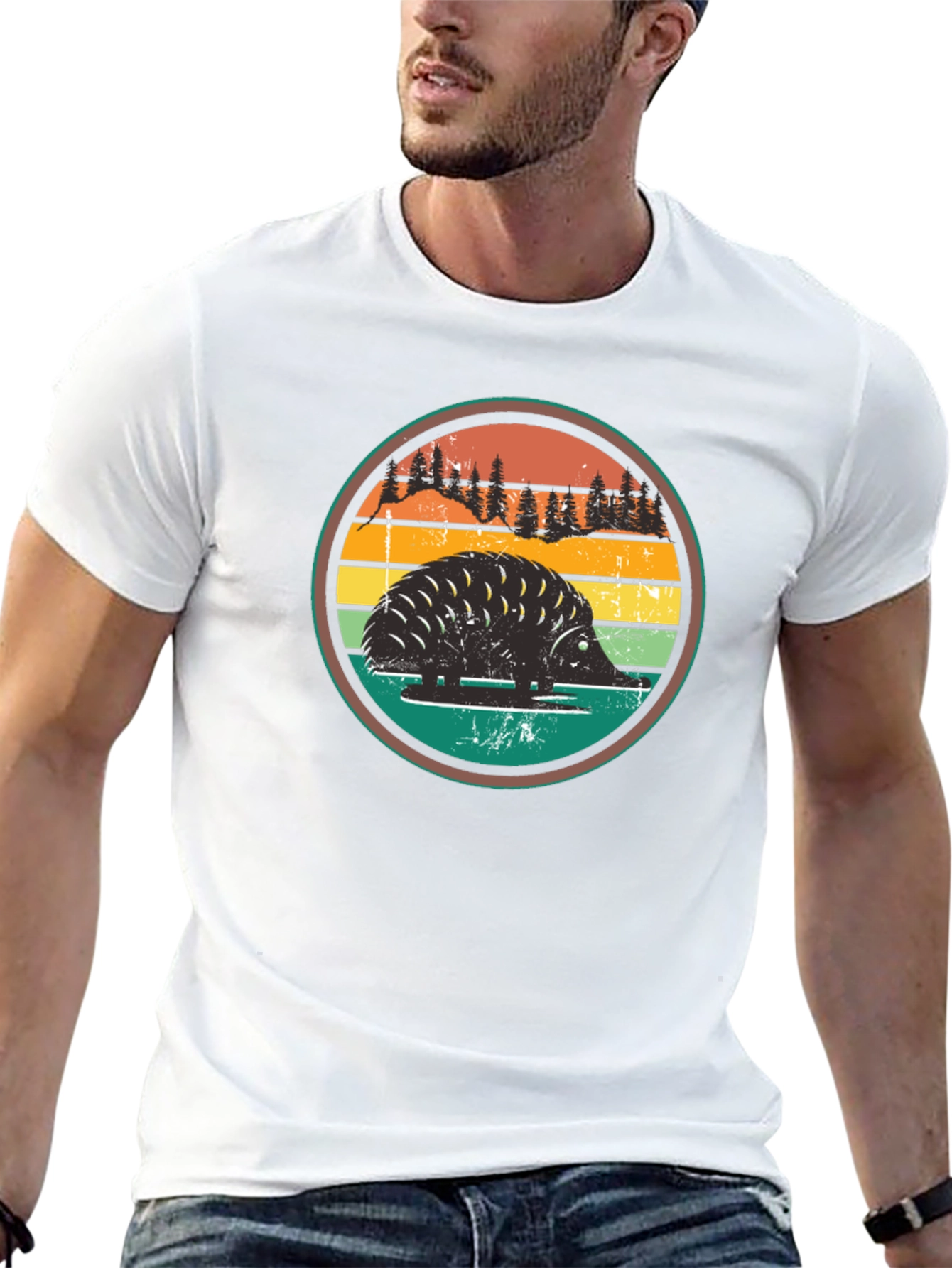 Retro Hedgehog T-Shirt