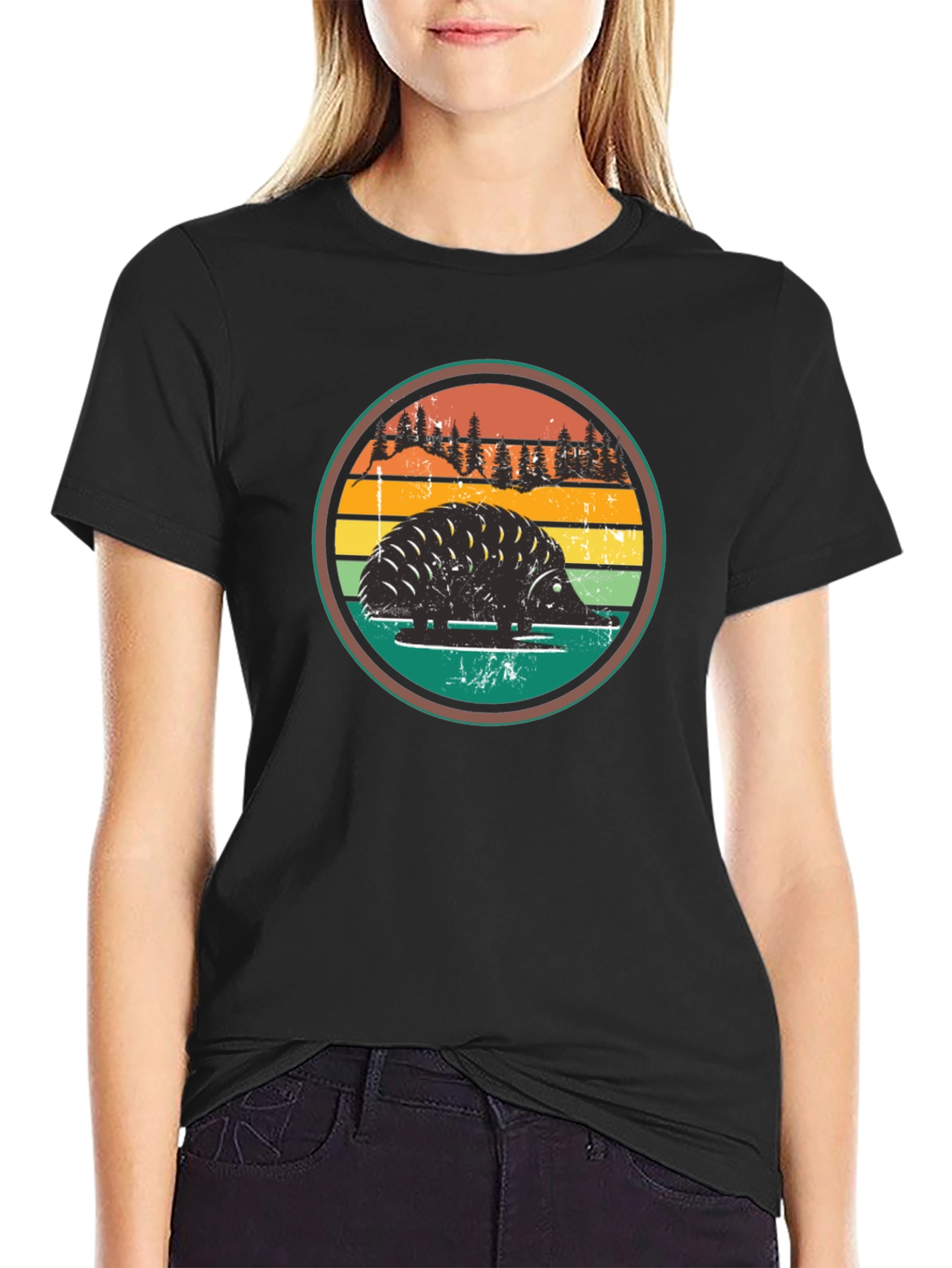 Retro Hedgehog T-Shirt