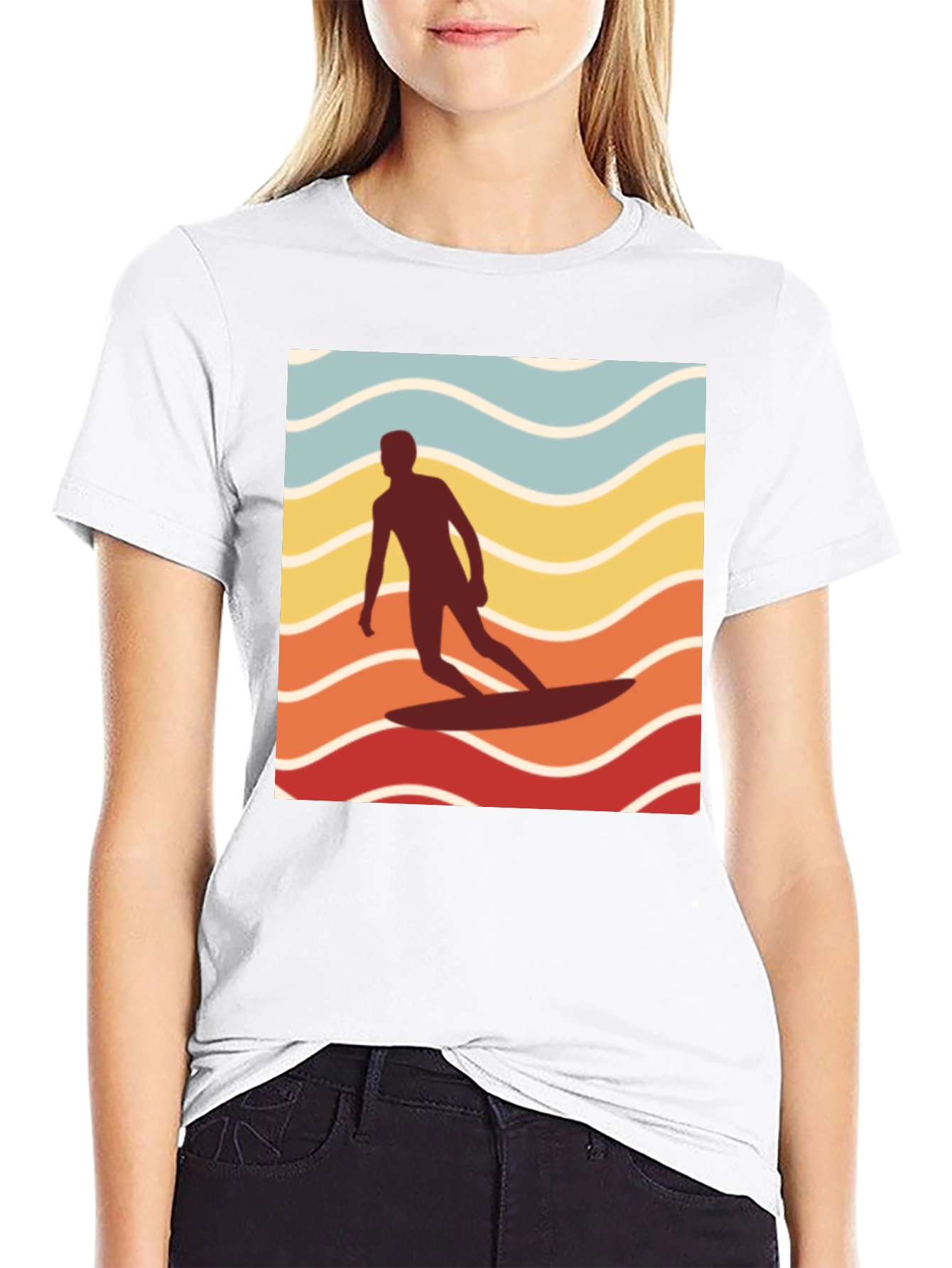 Retro Surfer Graphic Tee