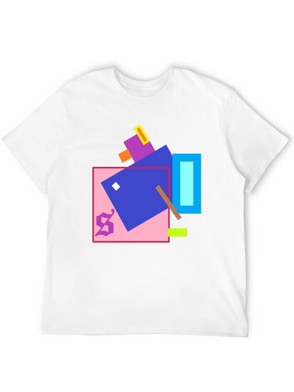 Geometric Art Black T-Shirt