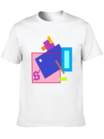Geometric Art Black T-Shirt