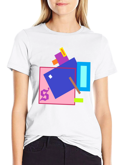 Geometric Art Black T-Shirt