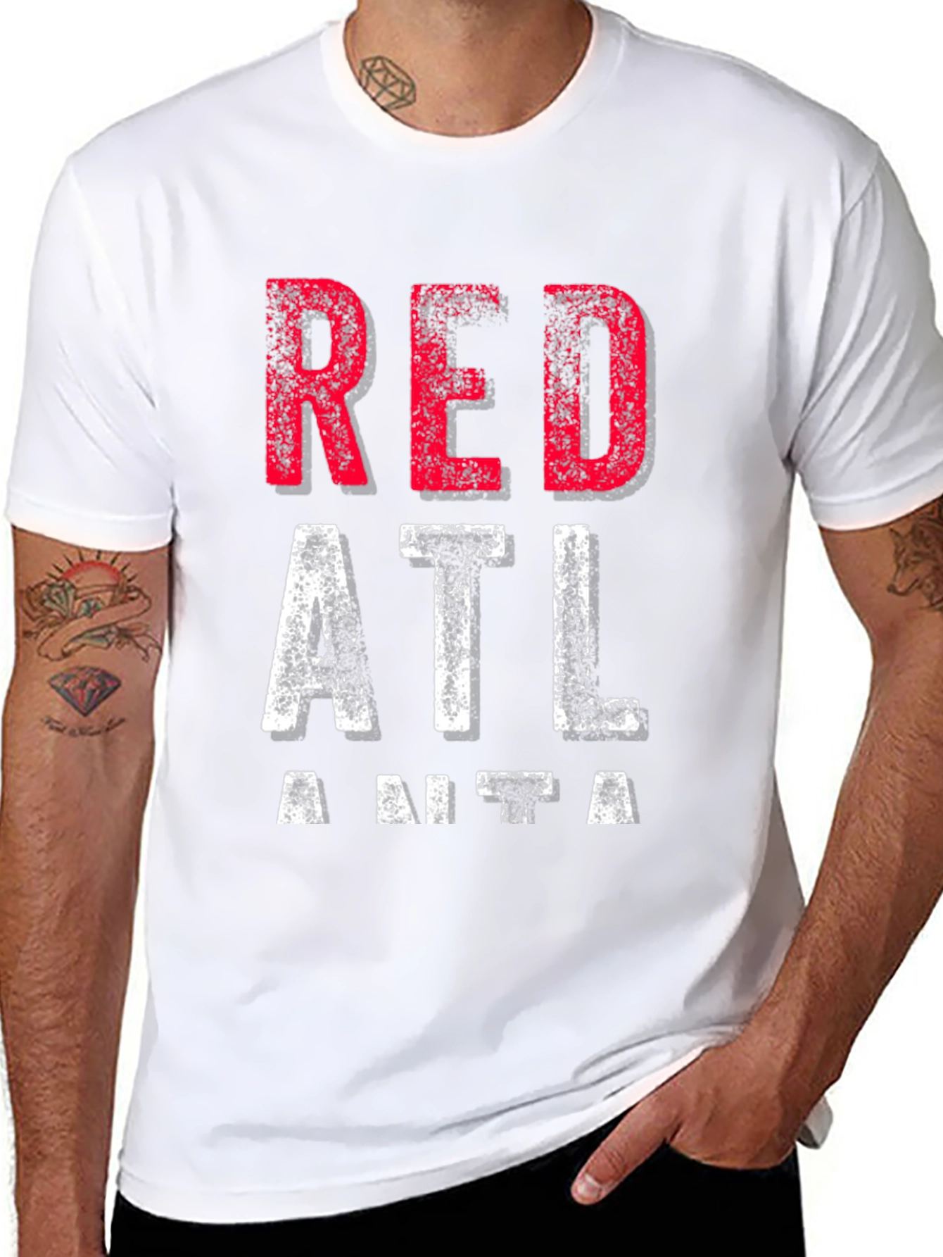 Atlanta Red ATL Graphic Tee