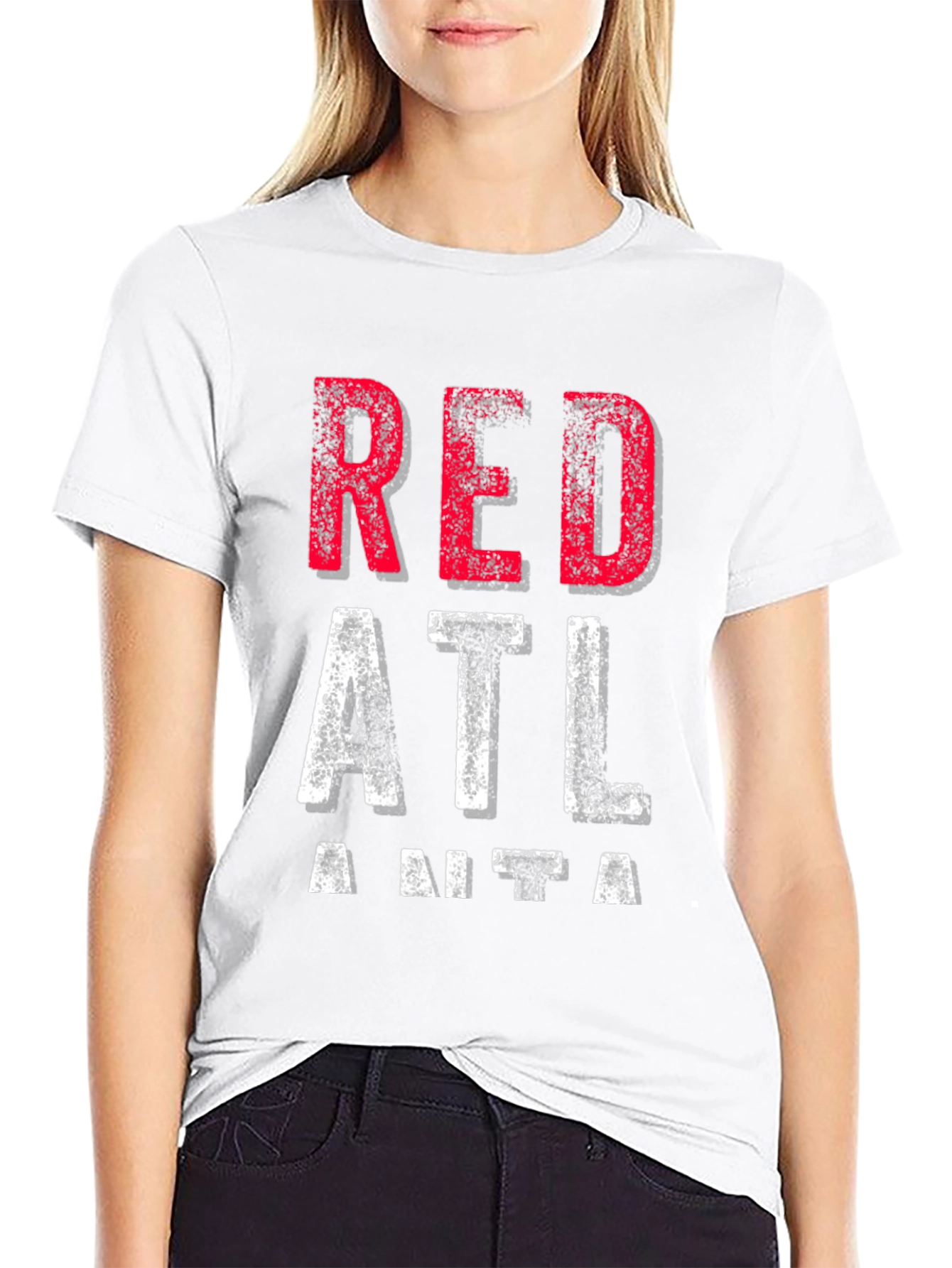 Atlanta Red ATL Graphic Tee