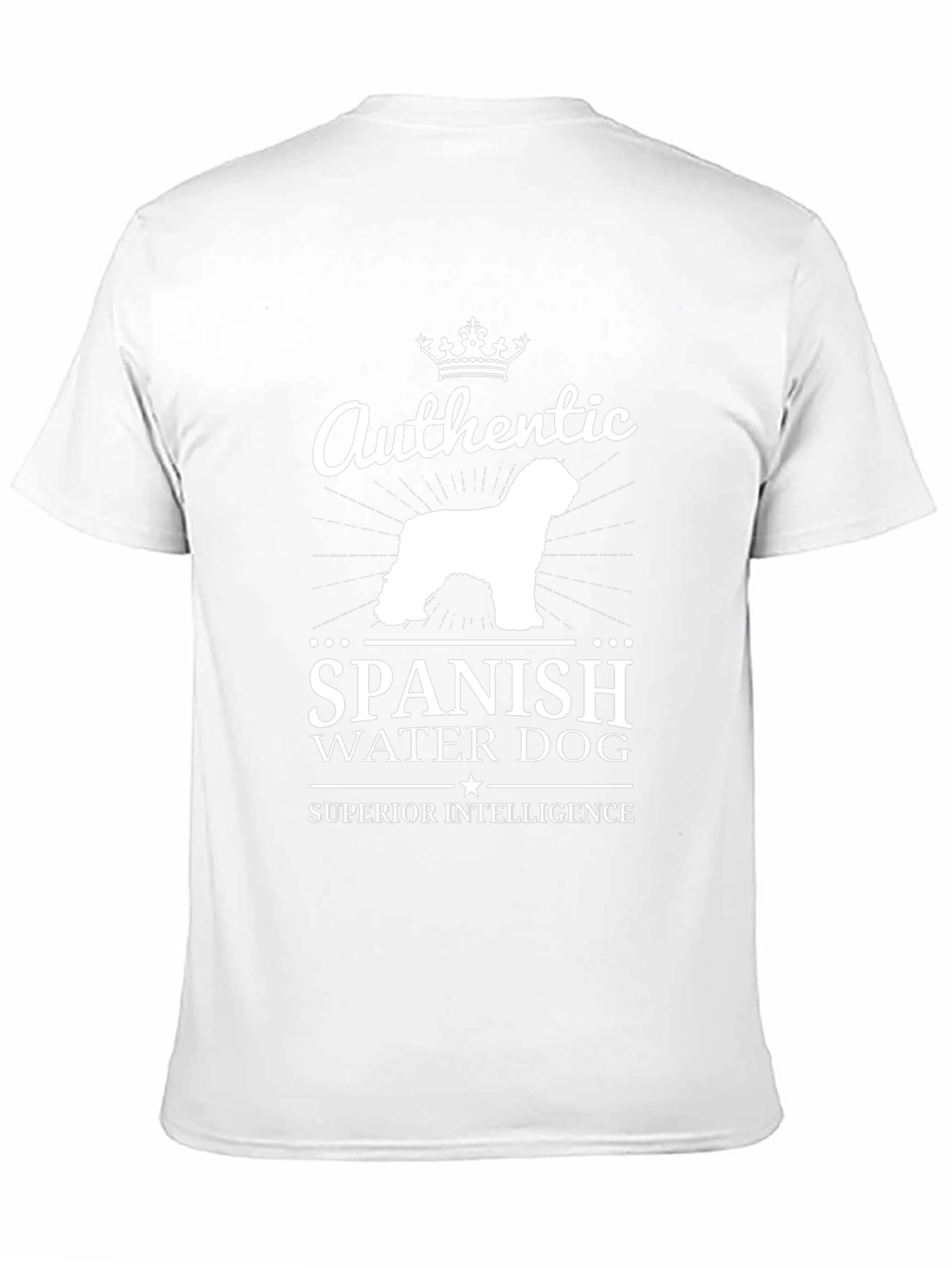 Authentic Spanish Water Dog T-Shirt Superior Intelligence