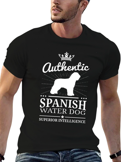 Authentic Spanish Water Dog T-Shirt Superior Intelligence