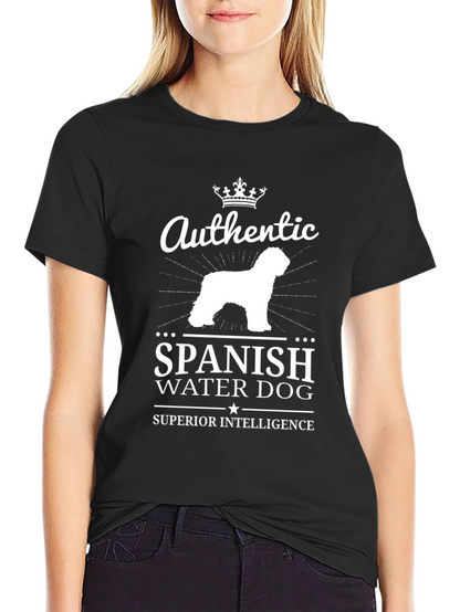 Authentic Spanish Water Dog T-Shirt Superior Intelligence