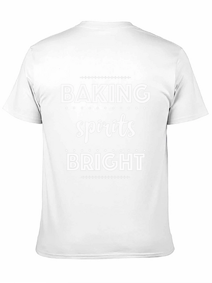 Baking Spirits Bright Graphic Tee - Black