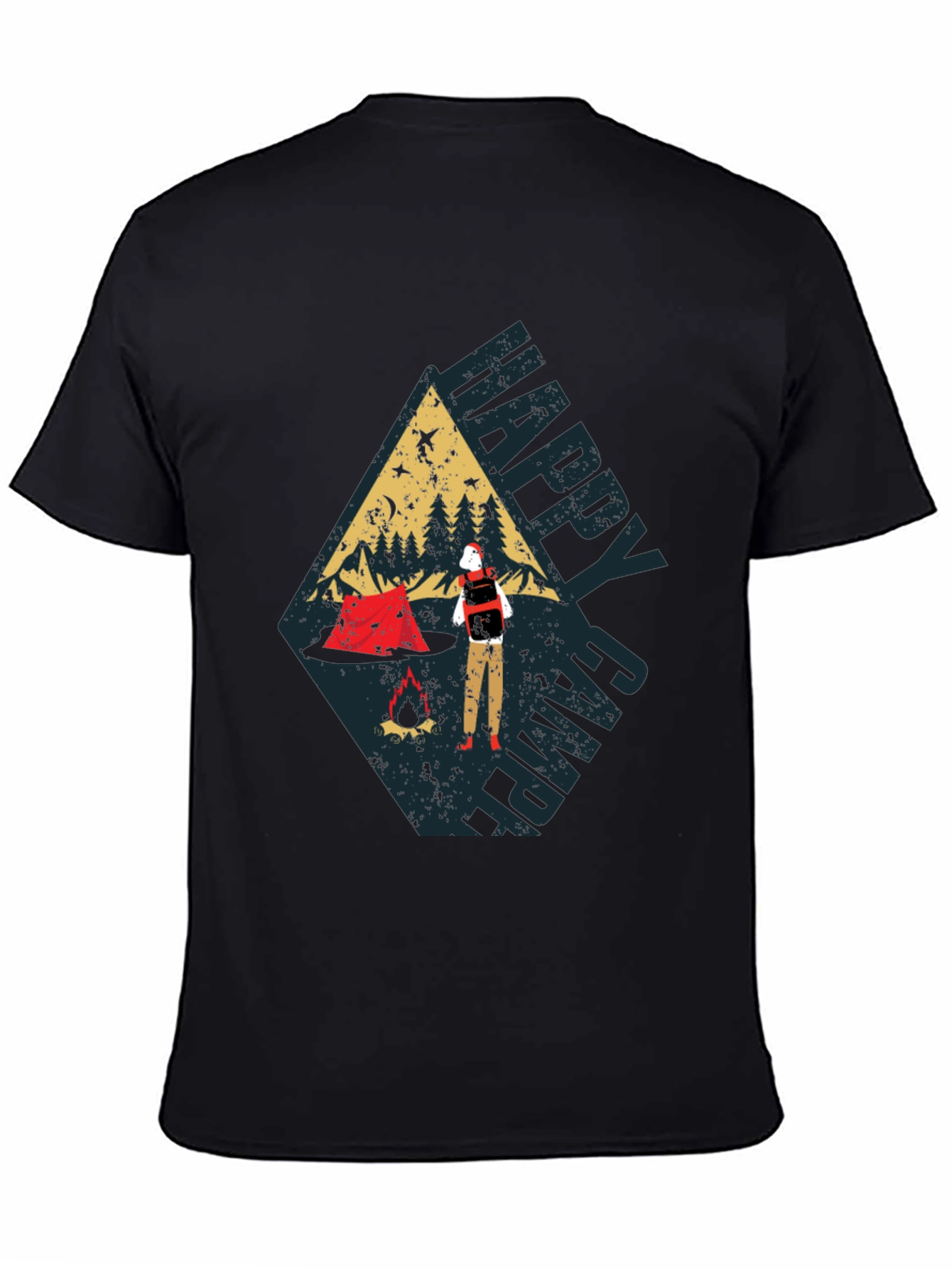 Happy Camper Graphic Tee - Adventure Awaits!