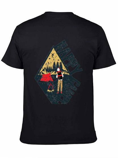 Happy Camper Graphic Tee - Adventure Awaits!