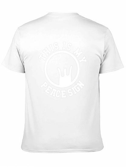 This is My Peace Sign T-Shirt - Rock On!