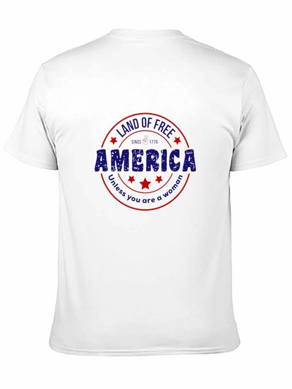America Land of Free Graphic Tee