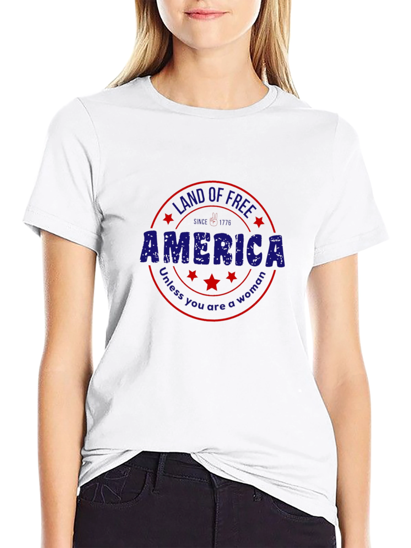 America Land of Free Graphic Tee