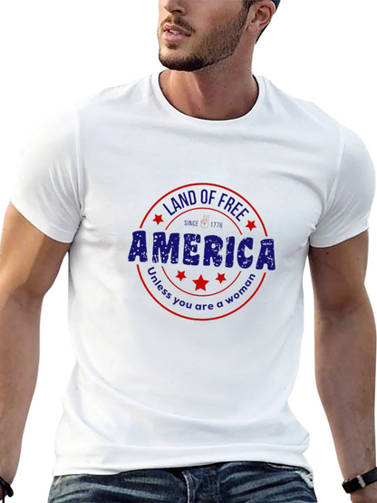 America Land of Free Graphic Tee