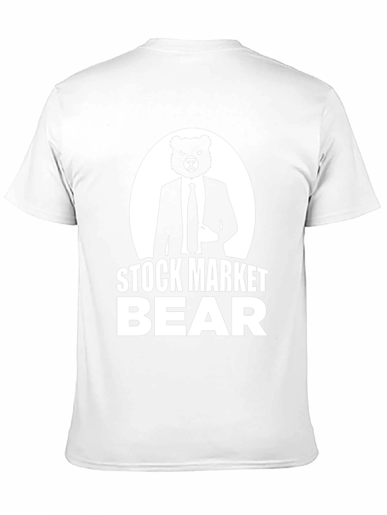 Stock Market Bear Graphic T-Shirt