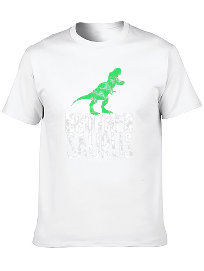 Brother Saurus T-Rex Graphic Tee - Black