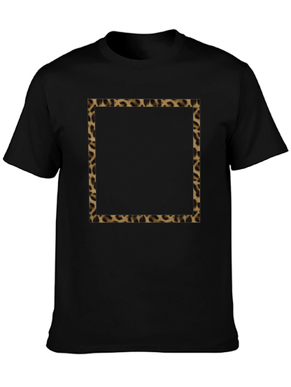 Leopard Border T-Shirt