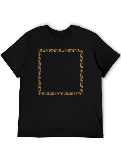 Leopard Border T-Shirt