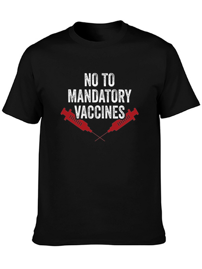 No Mandatory Vaccines T-Shirt