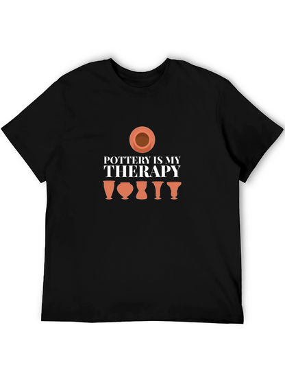 Pottery is My Therapy Graphic T-Shirt