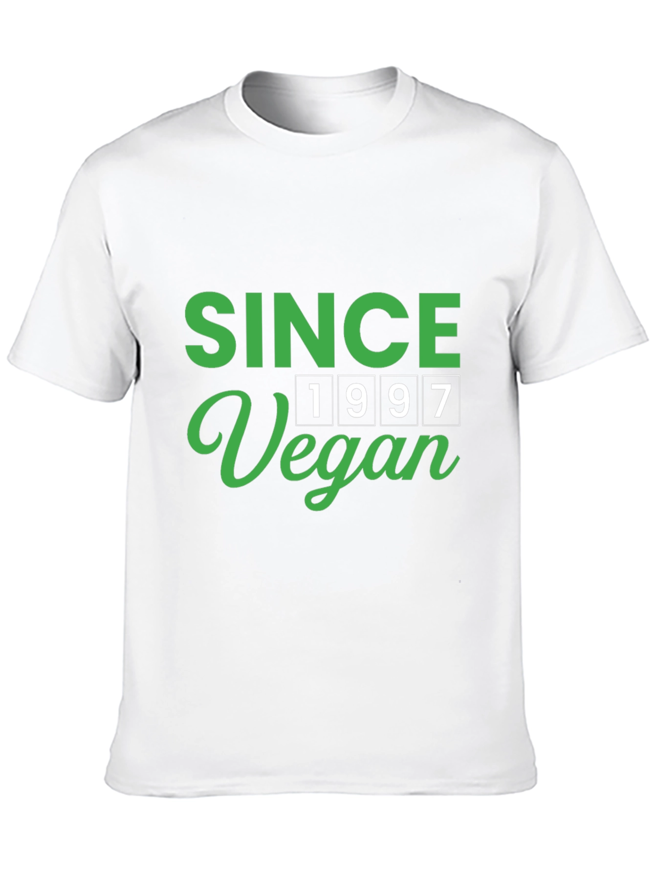 Vegan Since 1997 Black Graphic T-Shirt