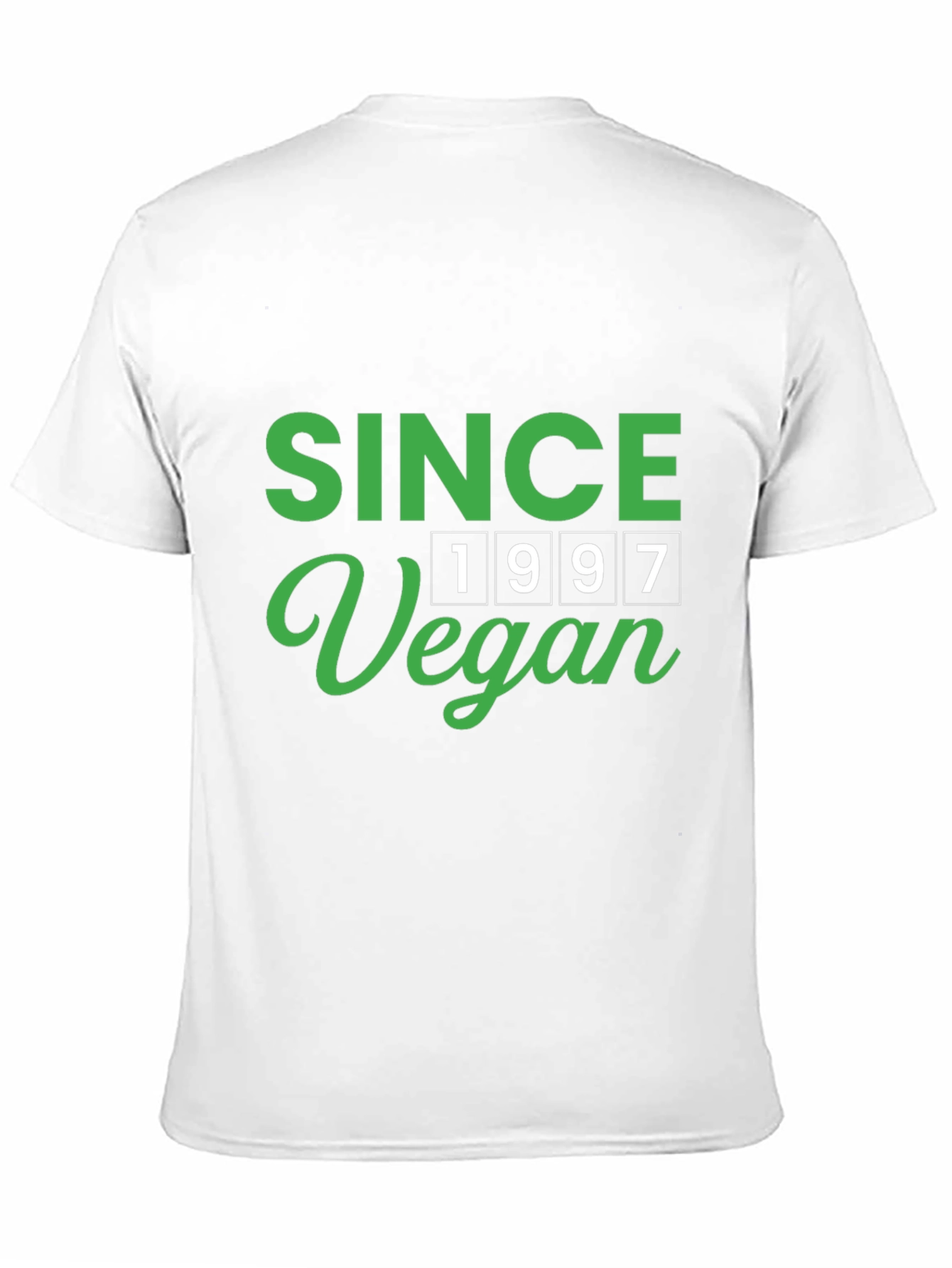Vegan Since 1997 Black Graphic T-Shirt